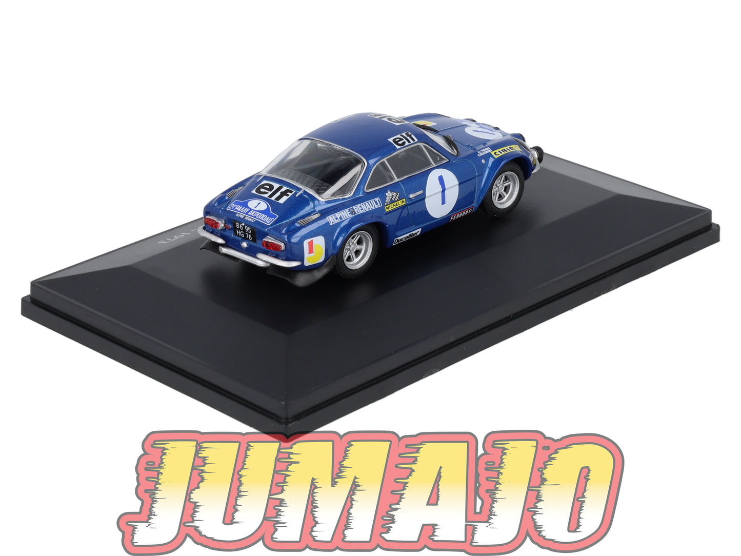 ALP22 Voiture 1/43 Eligor RENAULT Alpine A 110 Rallye De L'Acropole 1973