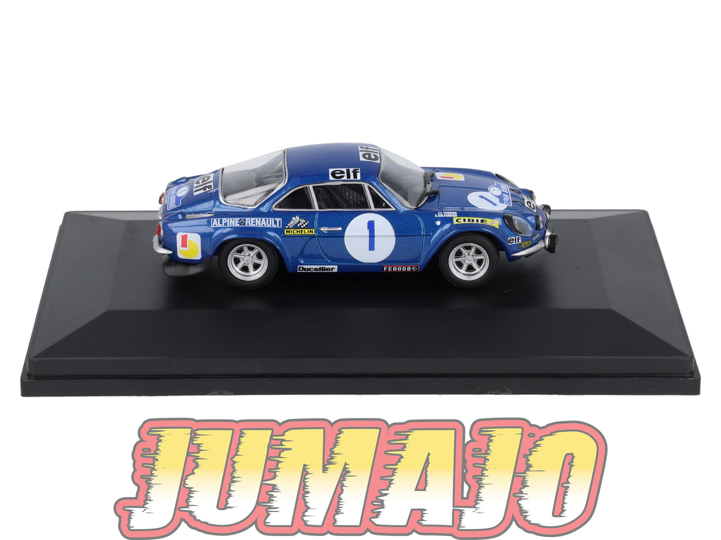 ALP22 Voiture 1/43 Eligor RENAULT Alpine A 110 Rallye De L'Acropole 1973