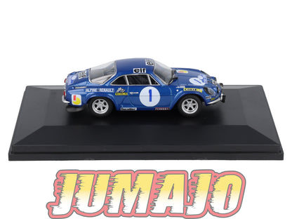 ALP22 Voiture 1/43 Eligor RENAULT Alpine A 110 Rallye De L'Acropole 1973