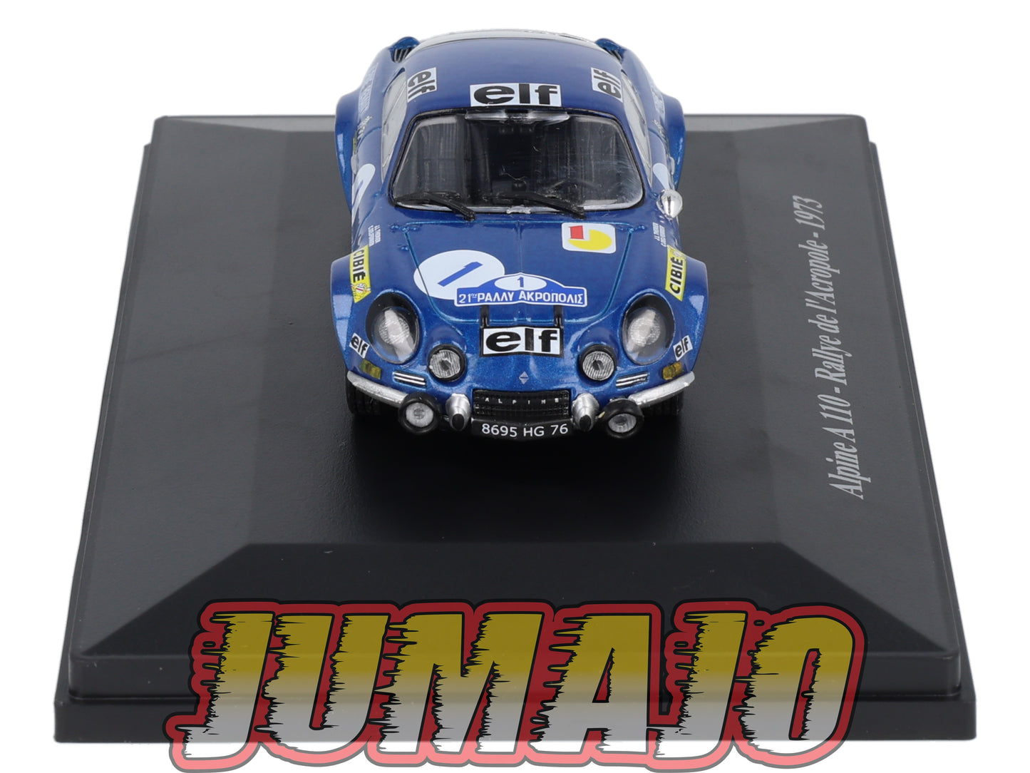 ALP22 Voiture 1/43 Eligor RENAULT Alpine A 110 Rallye De L'Acropole 1973