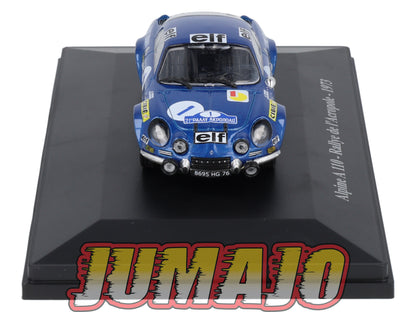 ALP22 Voiture 1/43 Eligor RENAULT Alpine A 110 Rallye De L'Acropole 1973