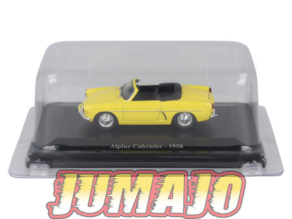 ALP25 Voiture 1/43 Eligor RENAULT Alpine Cabriolet 1958