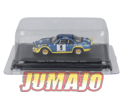 ALP35 Voiture 1/43 Eligor RENAULT Alpine A 110 Turbo Cévennes 1972 #9