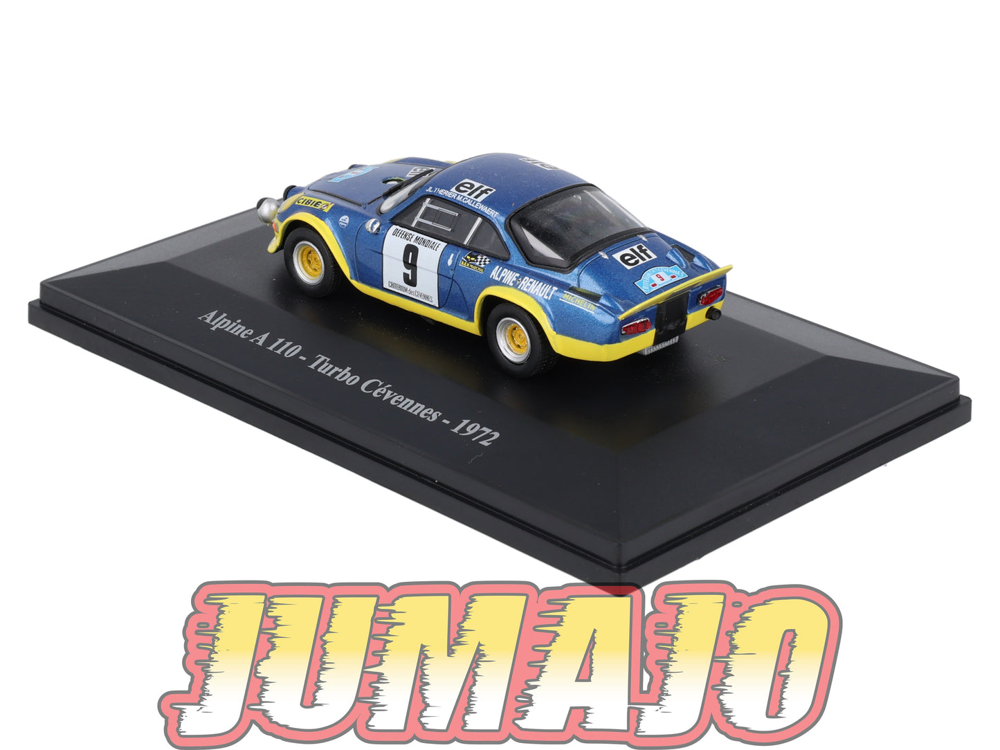 ALP35 Voiture 1/43 Eligor RENAULT Alpine A 110 Turbo Cévennes 1972 #9