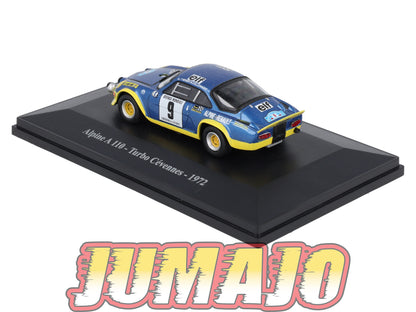 ALP35 Voiture 1/43 Eligor RENAULT Alpine A 110 Turbo Cévennes 1972 #9
