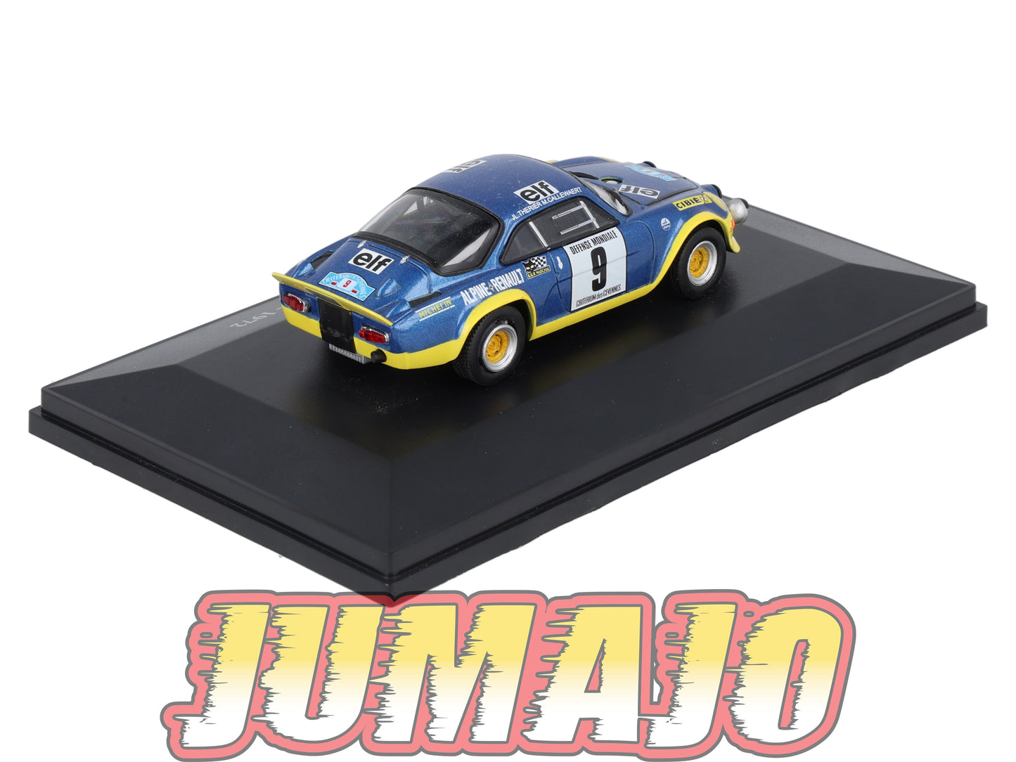 ALP35 Voiture 1/43 Eligor RENAULT Alpine A 110 Turbo Cévennes 1972 #9