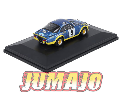 ALP35 Voiture 1/43 Eligor RENAULT Alpine A 110 Turbo Cévennes 1972 #9