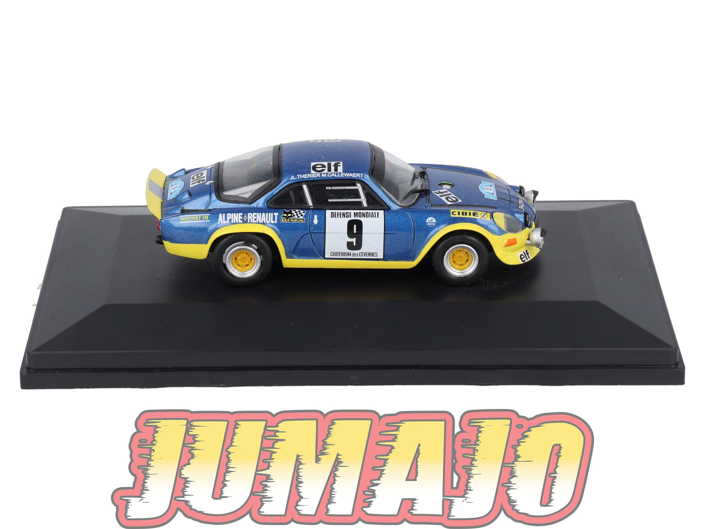 ALP35 Voiture 1/43 Eligor RENAULT Alpine A 110 Turbo Cévennes 1972 #9