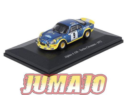 ALP35 Voiture 1/43 Eligor RENAULT Alpine A 110 Turbo Cévennes 1972 #9