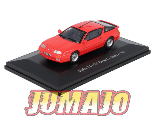 ALP37 Voiture 1/43 Eligor RENAULT Alpine V6 GT Turbo Le Mans 1990