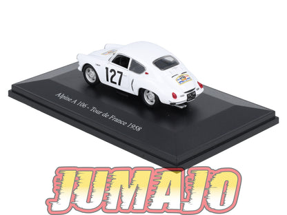 ALP3 Voiture 1/43 Eligor RENAULT Alpine A 106 Tour de France 1958 #127