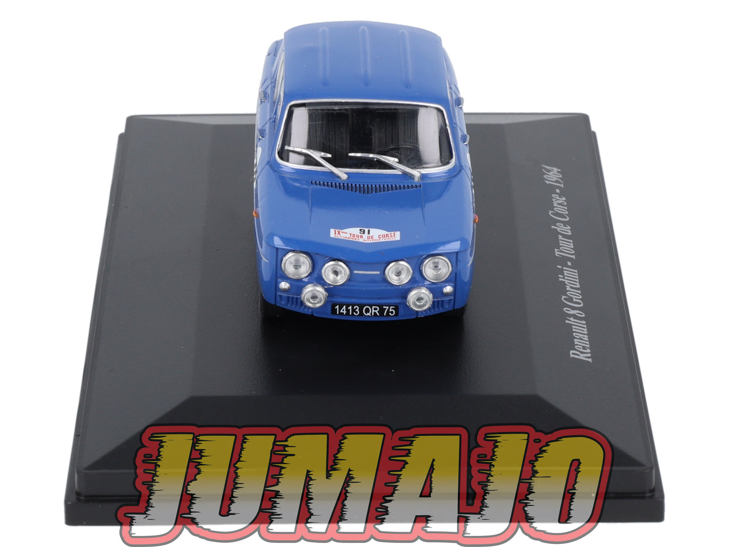 ALP44 Voiture 1/43 Eligor RENAULT 8 Gordini Tour de Corse 1964 #91