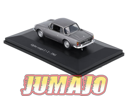 ALP46 Voiture 1/43 Eligor RENAULT Alpine Coupé 2+2- 1961