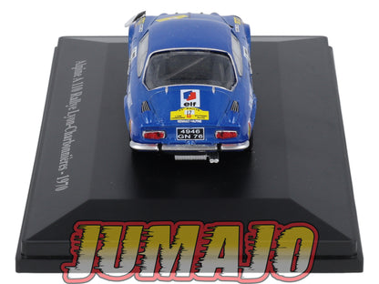 ALP52 Voiture 1/43 Eligor RENAULT Alpine A 110 Lyon Charbonnières 1970 #17