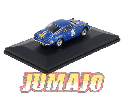 ALP52 Voiture 1/43 Eligor RENAULT Alpine A 110 Lyon Charbonnières 1970 #17