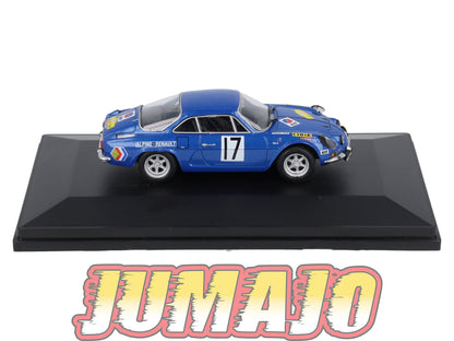 ALP52 Voiture 1/43 Eligor RENAULT Alpine A 110 Lyon Charbonnières 1970 #17
