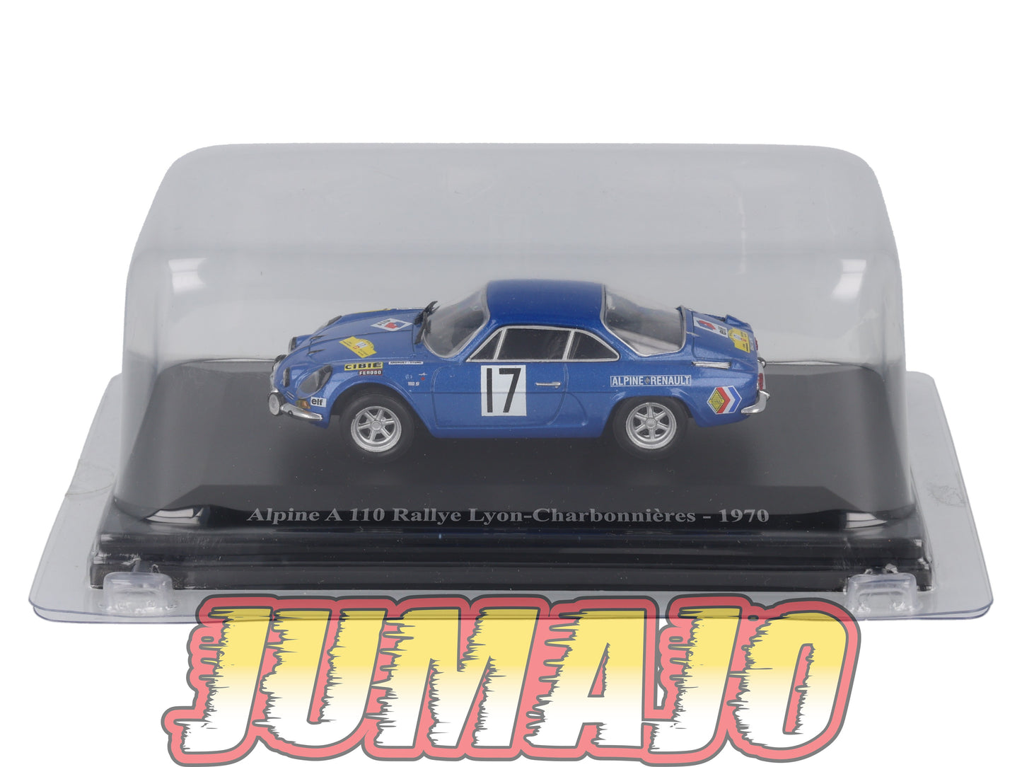 ALP52 Voiture 1/43 Eligor RENAULT Alpine A 110 Lyon Charbonnières 1970 #17