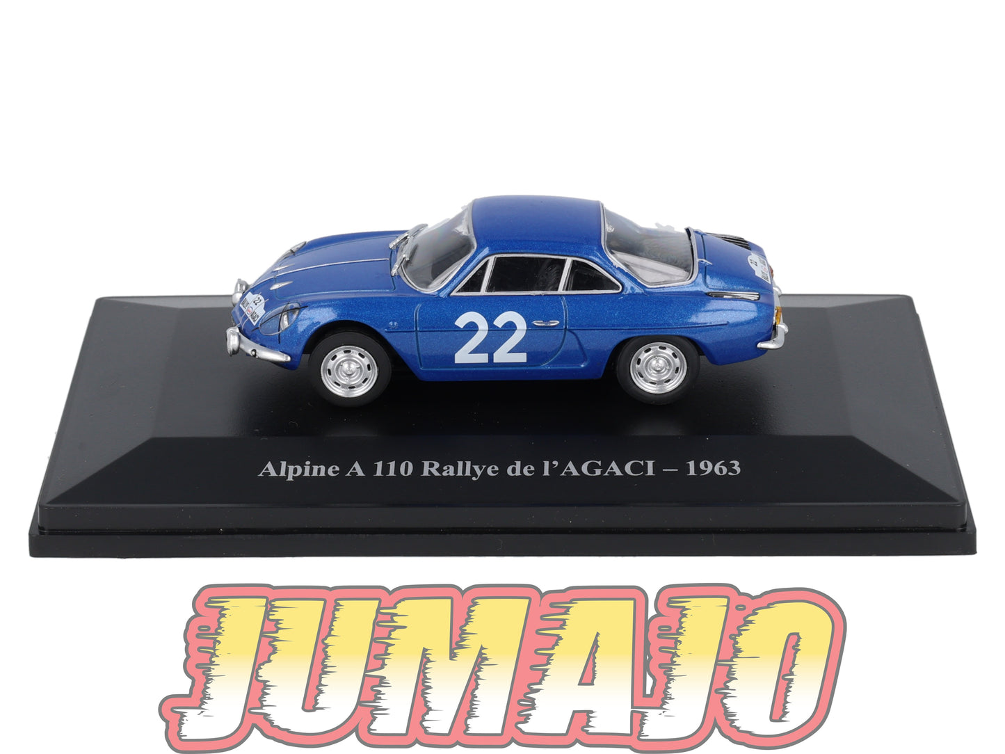 ALP55 Voiture 1/43 Eligor RENAULT Alpine A 110 Rallye de l'AGACI 1963 #22