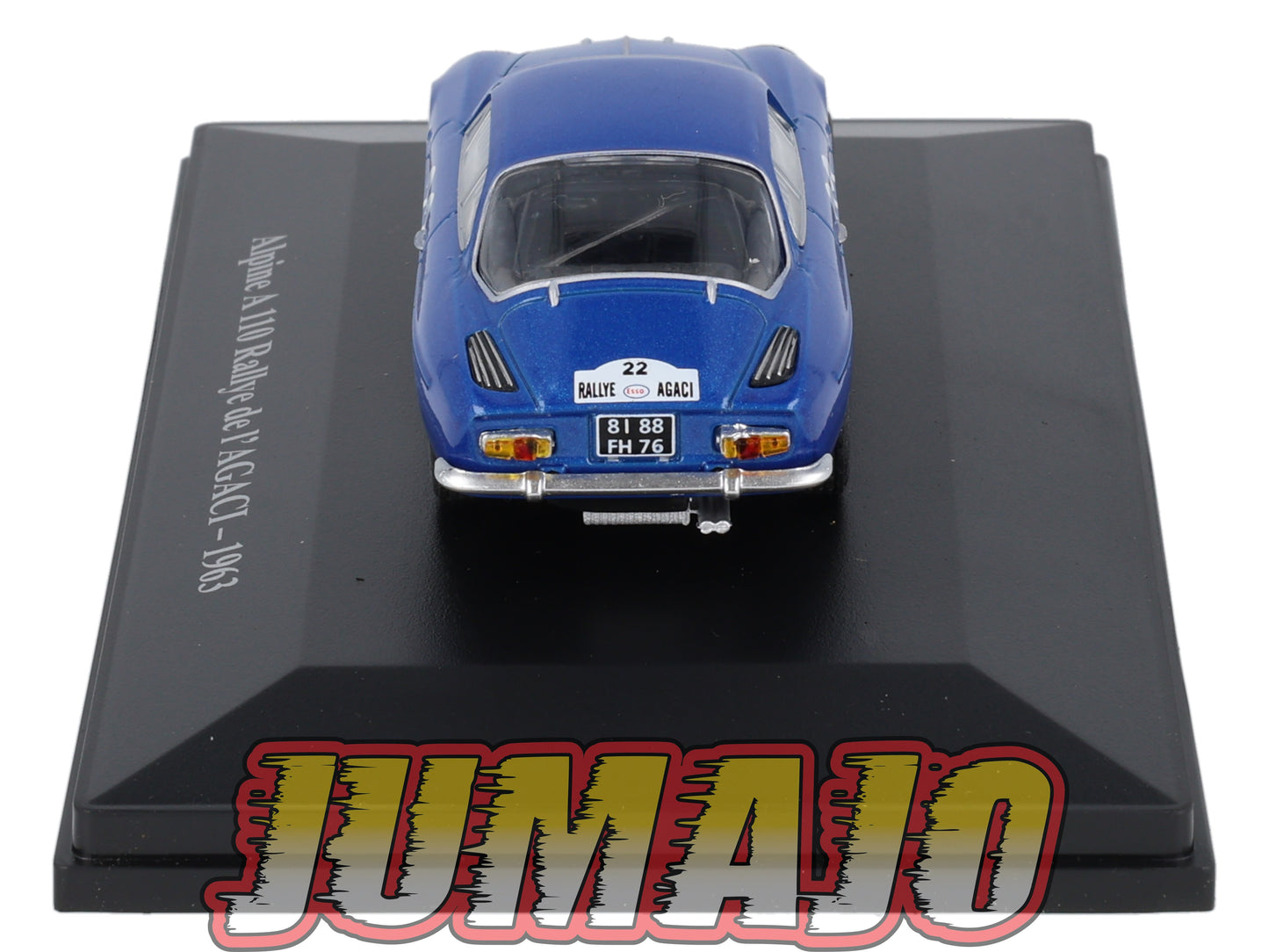 ALP55 Voiture 1/43 Eligor RENAULT Alpine A 110 Rallye de l'AGACI 1963 #22