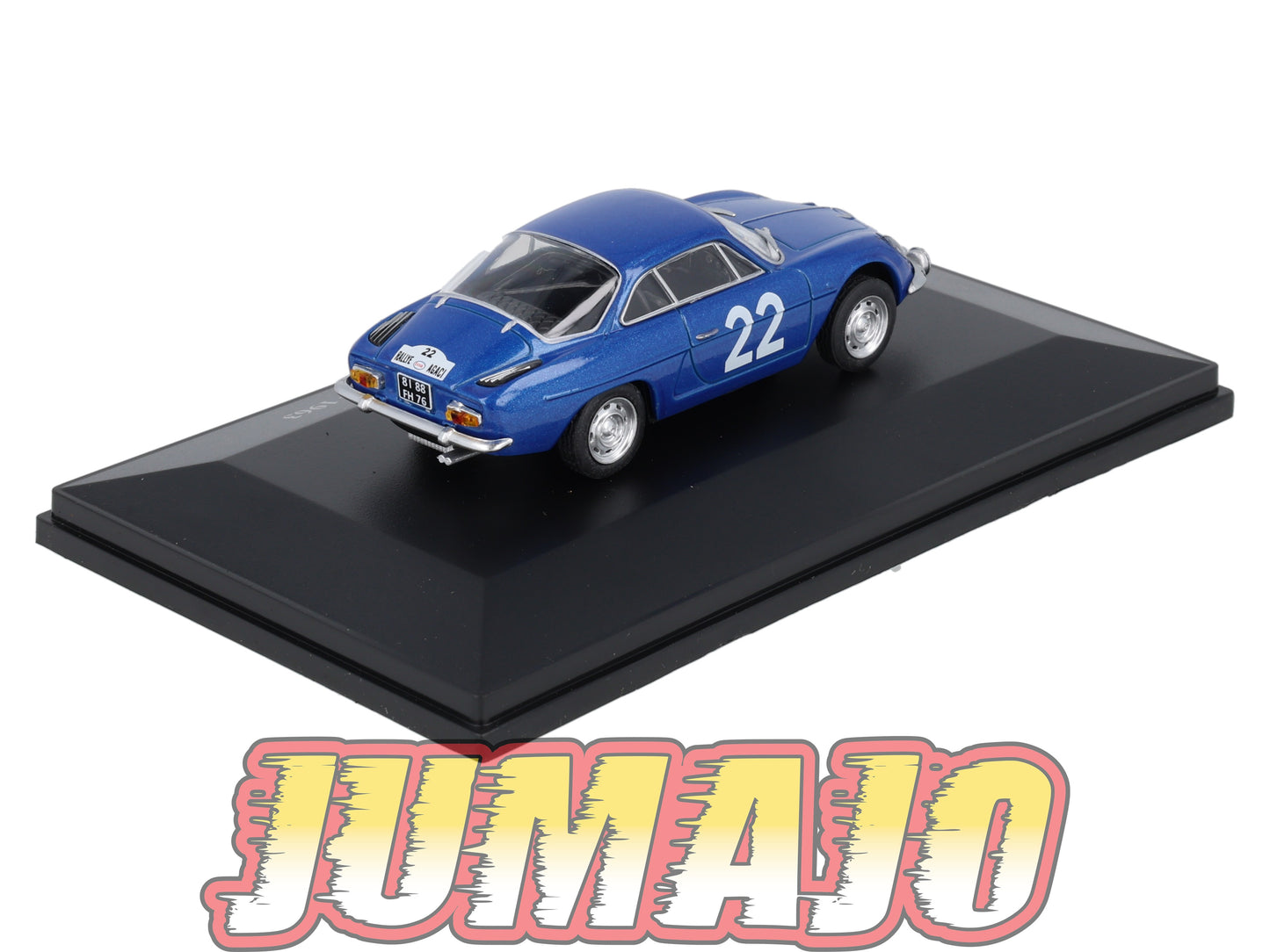 ALP55 Voiture 1/43 Eligor RENAULT Alpine A 110 Rallye de l'AGACI 1963 #22