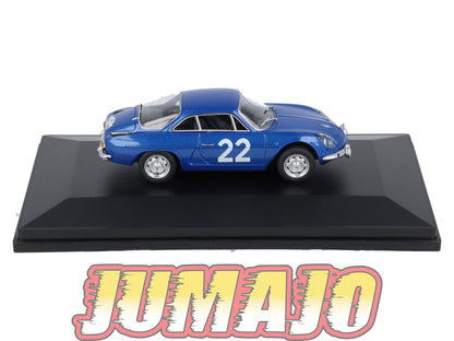 ALP55 Voiture 1/43 Eligor RENAULT Alpine A 110 Rallye de l'AGACI 1963 #22