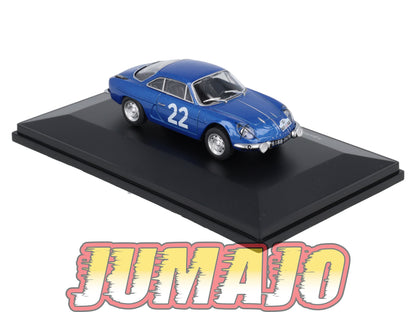 ALP55 Voiture 1/43 Eligor RENAULT Alpine A 110 Rallye de l'AGACI 1963 #22