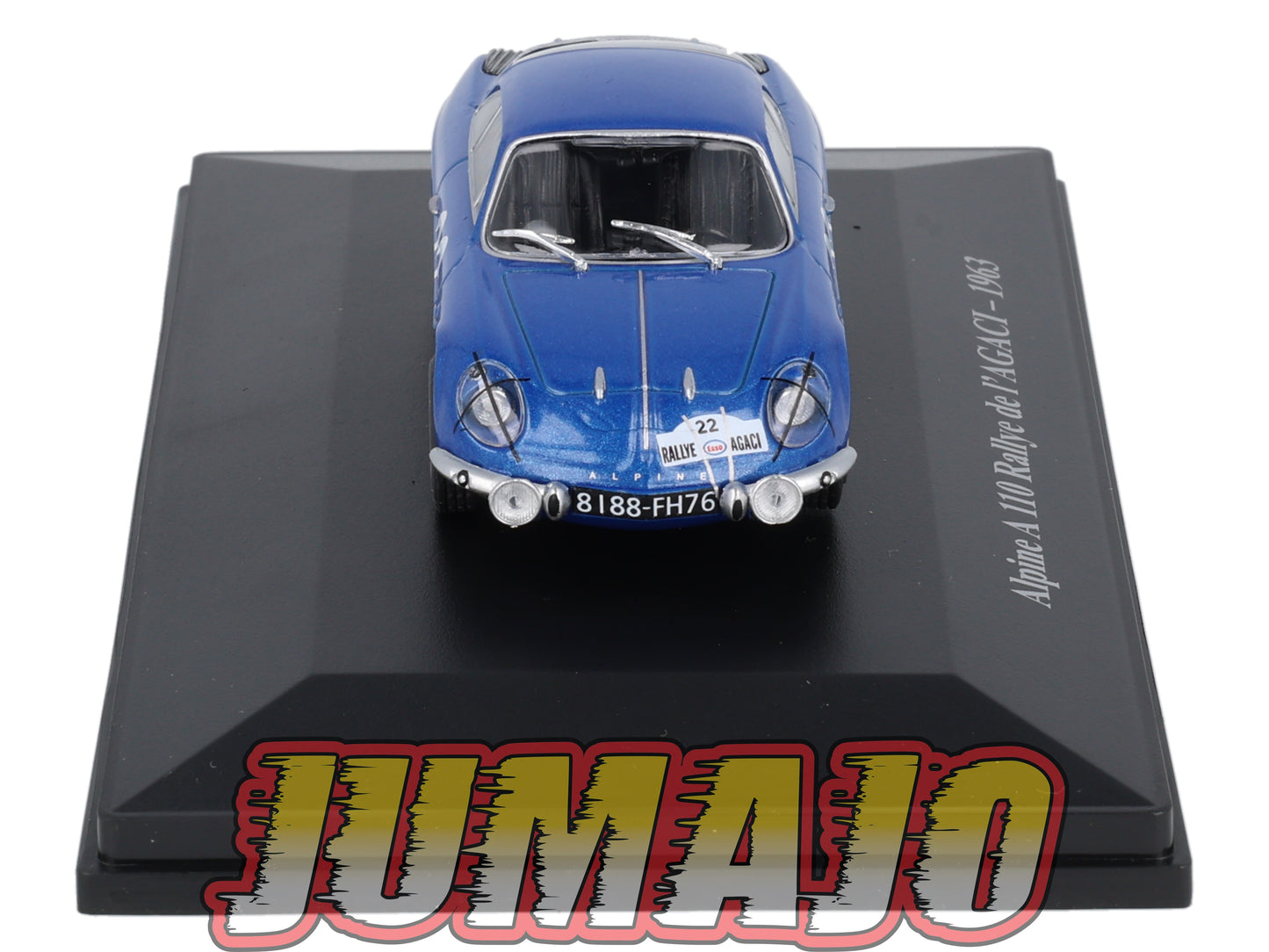 ALP55 Voiture 1/43 Eligor RENAULT Alpine A 110 Rallye de l'AGACI 1963 #22