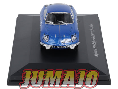 ALP55 Voiture 1/43 Eligor RENAULT Alpine A 110 Rallye de l'AGACI 1963 #22
