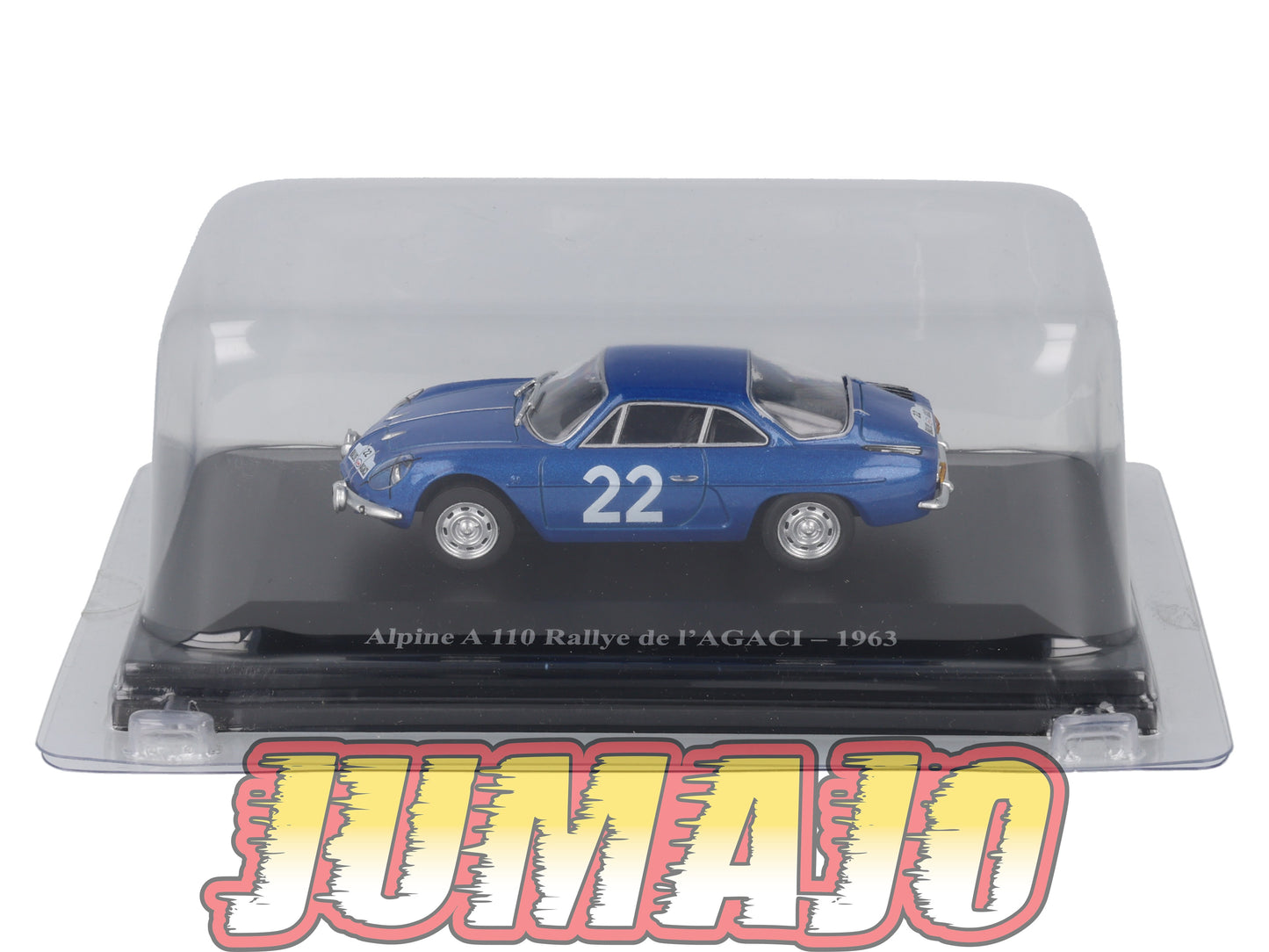 ALP55 Voiture 1/43 Eligor RENAULT Alpine A 110 Rallye de l'AGACI 1963 #22