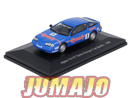 ALP57 Voiture 1/43 eligor RENAULT Alpine : V6 GT Turbo  Europa Cup Speedy 1985P