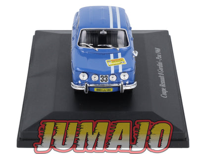 ALP5 Voiture 1/43 Eligor RENAULT Coupe 8 Gordini Pau 1968 #33