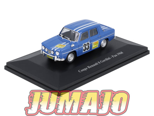 ALP5 Voiture 1/43 Eligor RENAULT Coupe 8 Gordini Pau 1968 #33