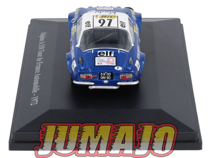 ALP61 Voiture 1/43 Eligor RENAULT Alpine A 110 Tour de France Automobile #97 1972