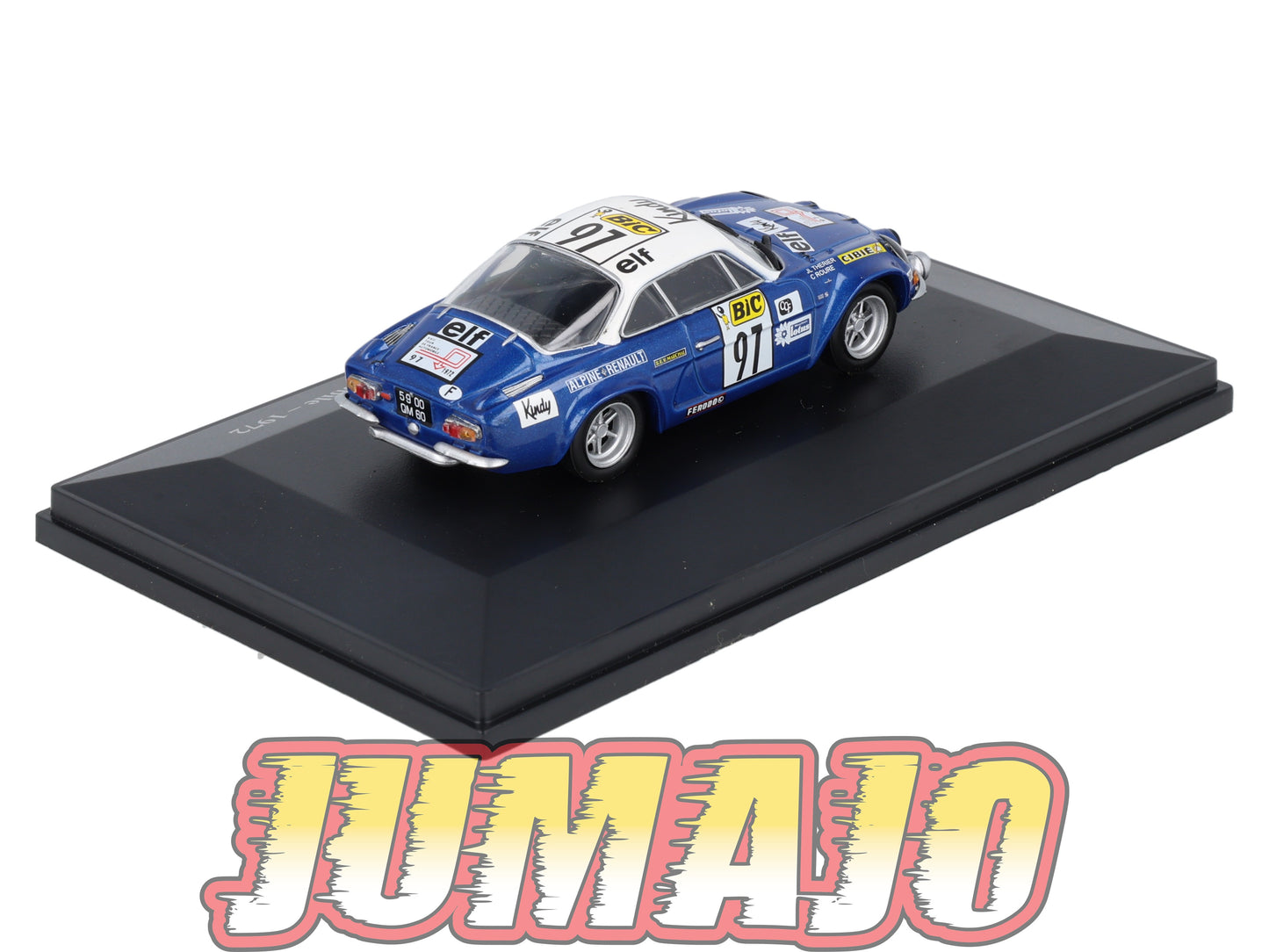 ALP61 Voiture 1/43 Eligor RENAULT Alpine A 110 Tour de France Automobile #97 1972