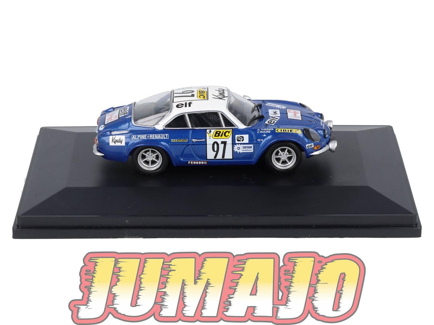 ALP61 Voiture 1/43 Eligor RENAULT Alpine A 110 Tour de France Automobile #97 1972