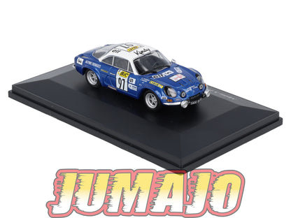 ALP61 Voiture 1/43 Eligor RENAULT Alpine A 110 Tour de France Automobile #97 1972