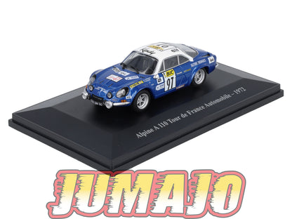 ALP61 Voiture 1/43 Eligor RENAULT Alpine A 110 Tour de France Automobile #97 1972