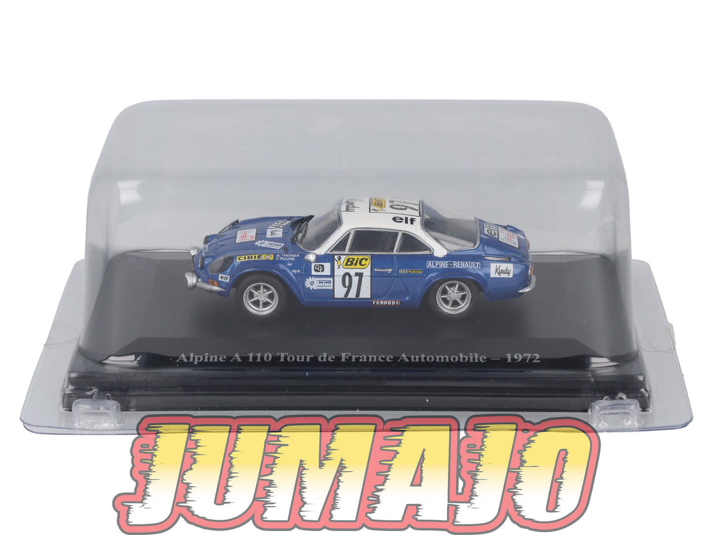 ALP61 Voiture 1/43 Eligor RENAULT Alpine A 110 Tour de France Automobile #97 1972