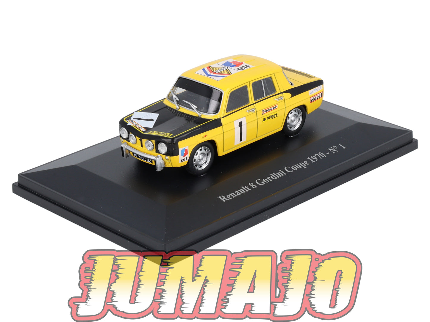 ALP62 Voiture 1/43 Eligor RENAULT 8 Gordini Coupe #1 1970