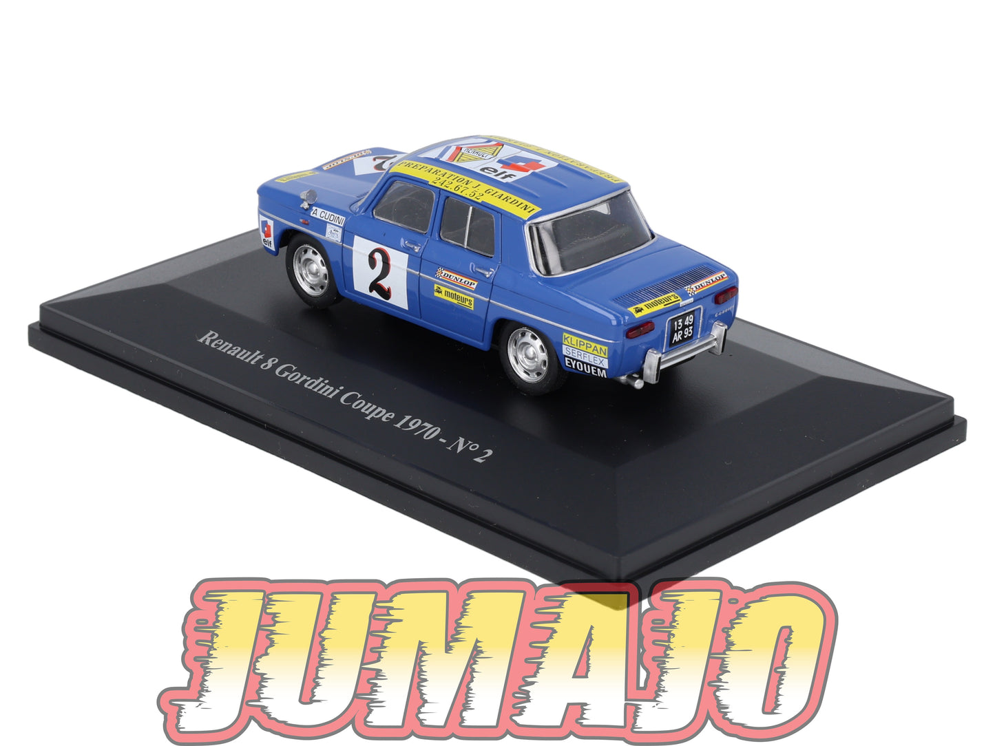 ALP64 Voiture 1/43 Eligor RENAULT 8 Gordini Coupe 1970 N°2