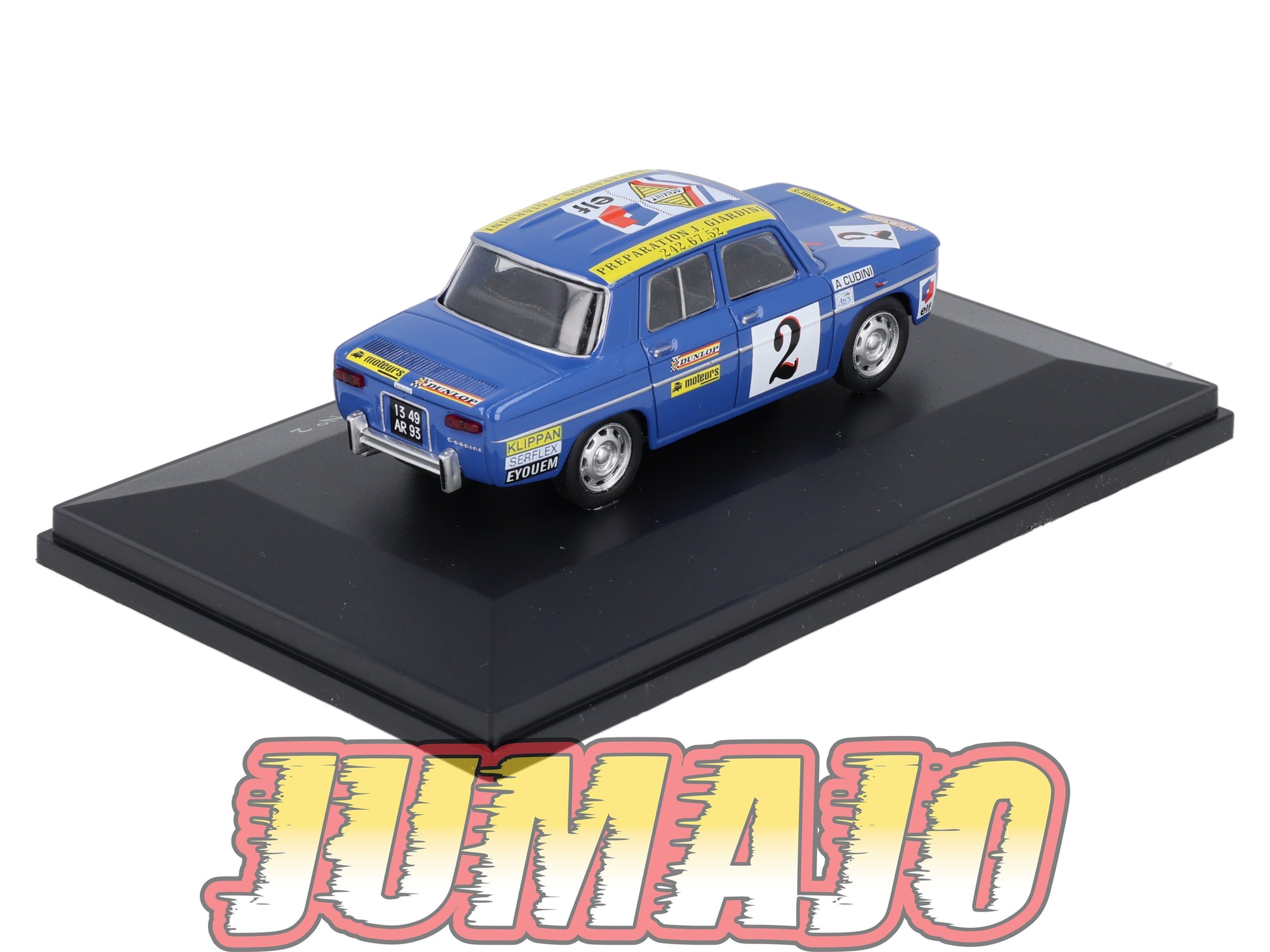 ELIGOR 1/43 - Renault 8 / R8 coupe Gordini 1969 ELIGOR 1/43 - Renault 8 / R8 coupe Gordini 1969