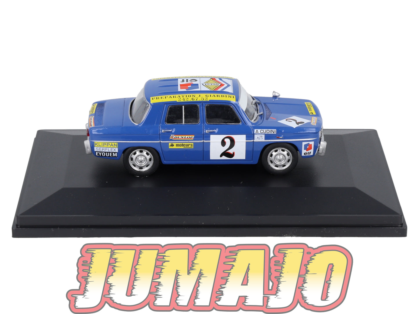 ALP64 Voiture 1/43 Eligor RENAULT 8 Gordini Coupe 1970 N°2