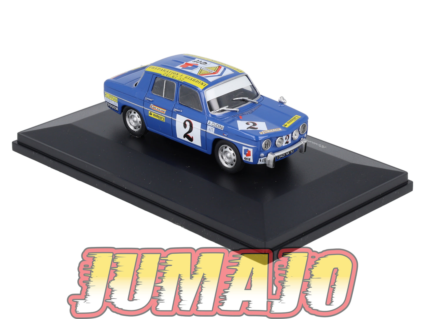 ALP64 Voiture 1/43 Eligor RENAULT 8 Gordini Coupe 1970 N°2