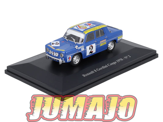 ALP64 Voiture 1/43 Eligor RENAULT 8 Gordini Coupe 1970 N°2