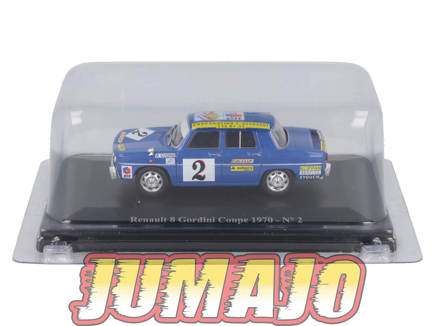 ALP64 Voiture 1/43 Eligor RENAULT 8 Gordini Coupe 1970 N°2