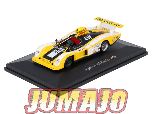 ALP65 Voiture 1/43 Eligor RENAULT A 443 Essais 1978