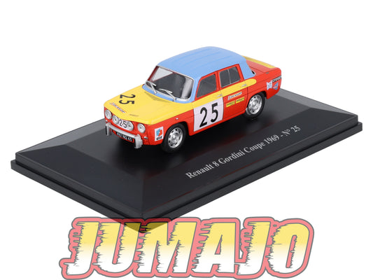 ALP66 Voiture 1/43 Eligor RENAULT 8 Gordini Coupe #25 1969