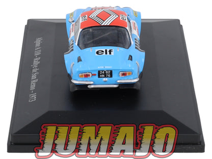 ALP67 Voiture 1/43 Eligor RENAULT Alpine A 110 #8 JP Nicolas  1973