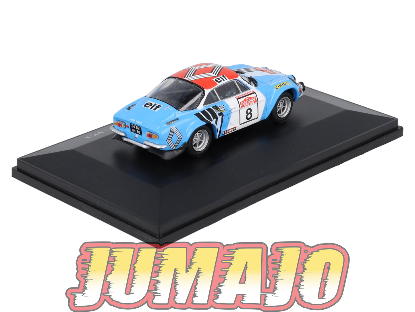 ALP67 Voiture 1/43 Eligor RENAULT Alpine A 110 #8 JP Nicolas  1973