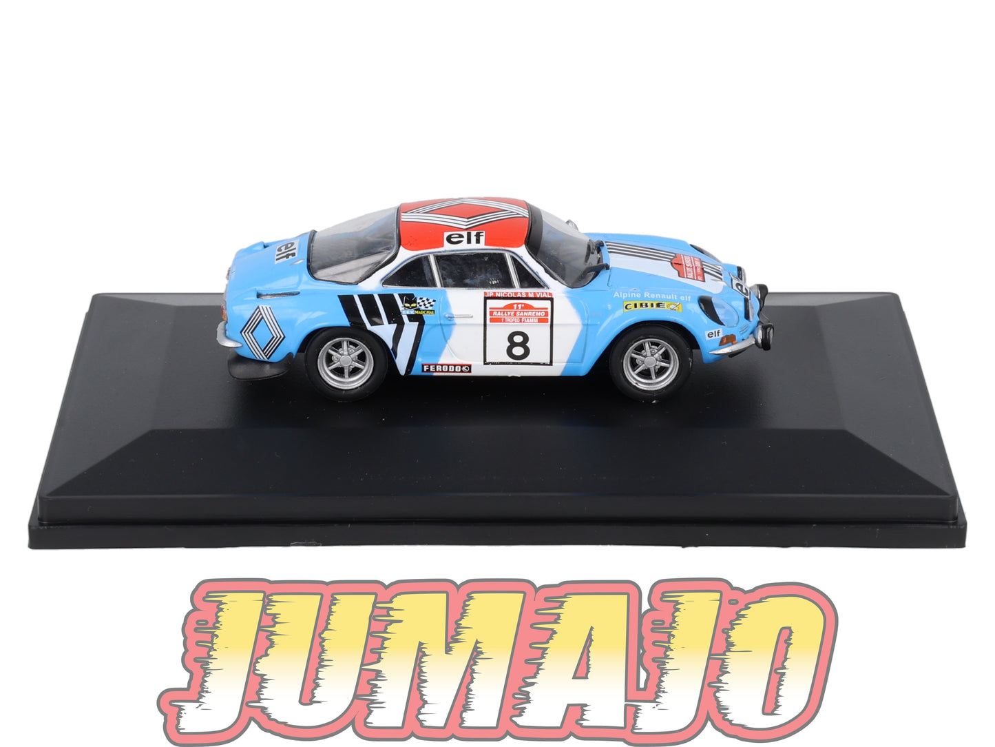 ALP67 Voiture 1/43 Eligor RENAULT Alpine A 110 #8 JP Nicolas  1973